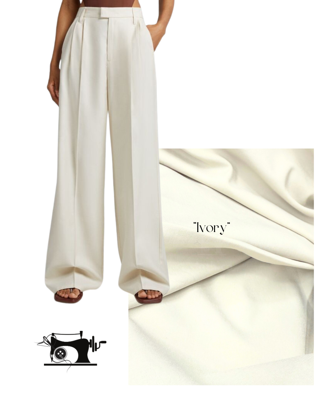 Ivory Formal Buttoms