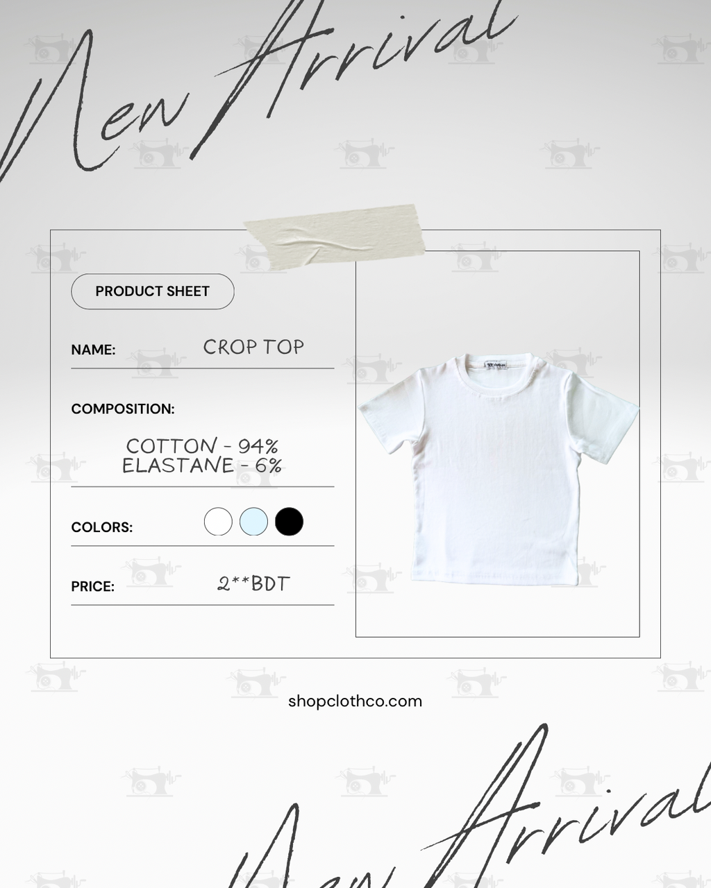 Crop Tee