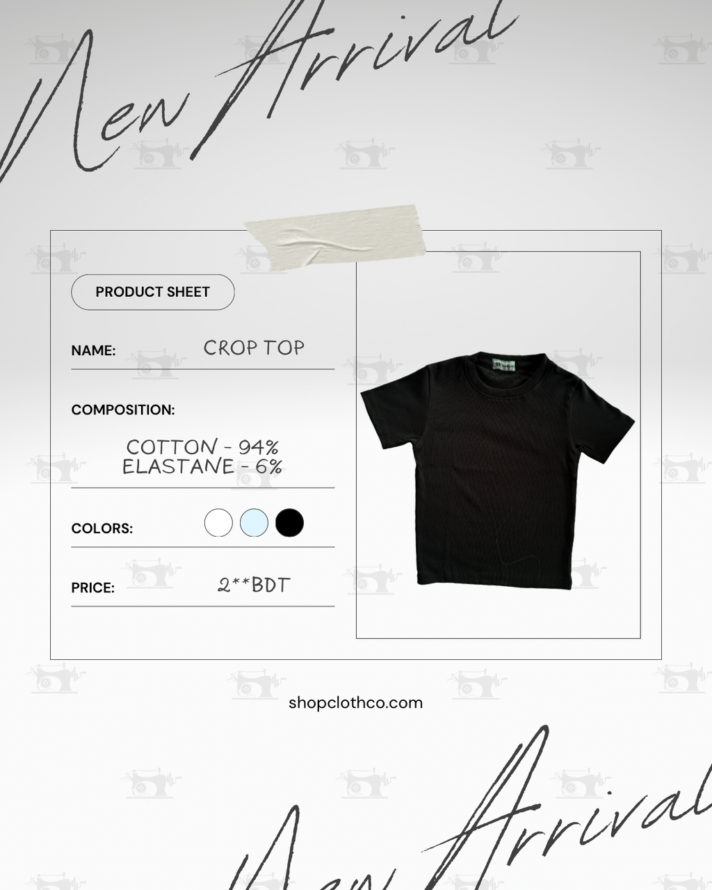Crop Tee