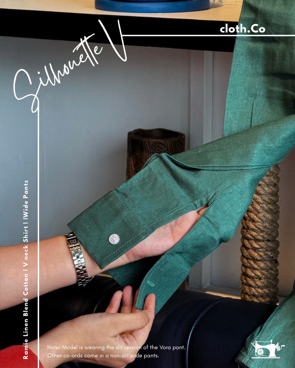 The Silhouette V Green