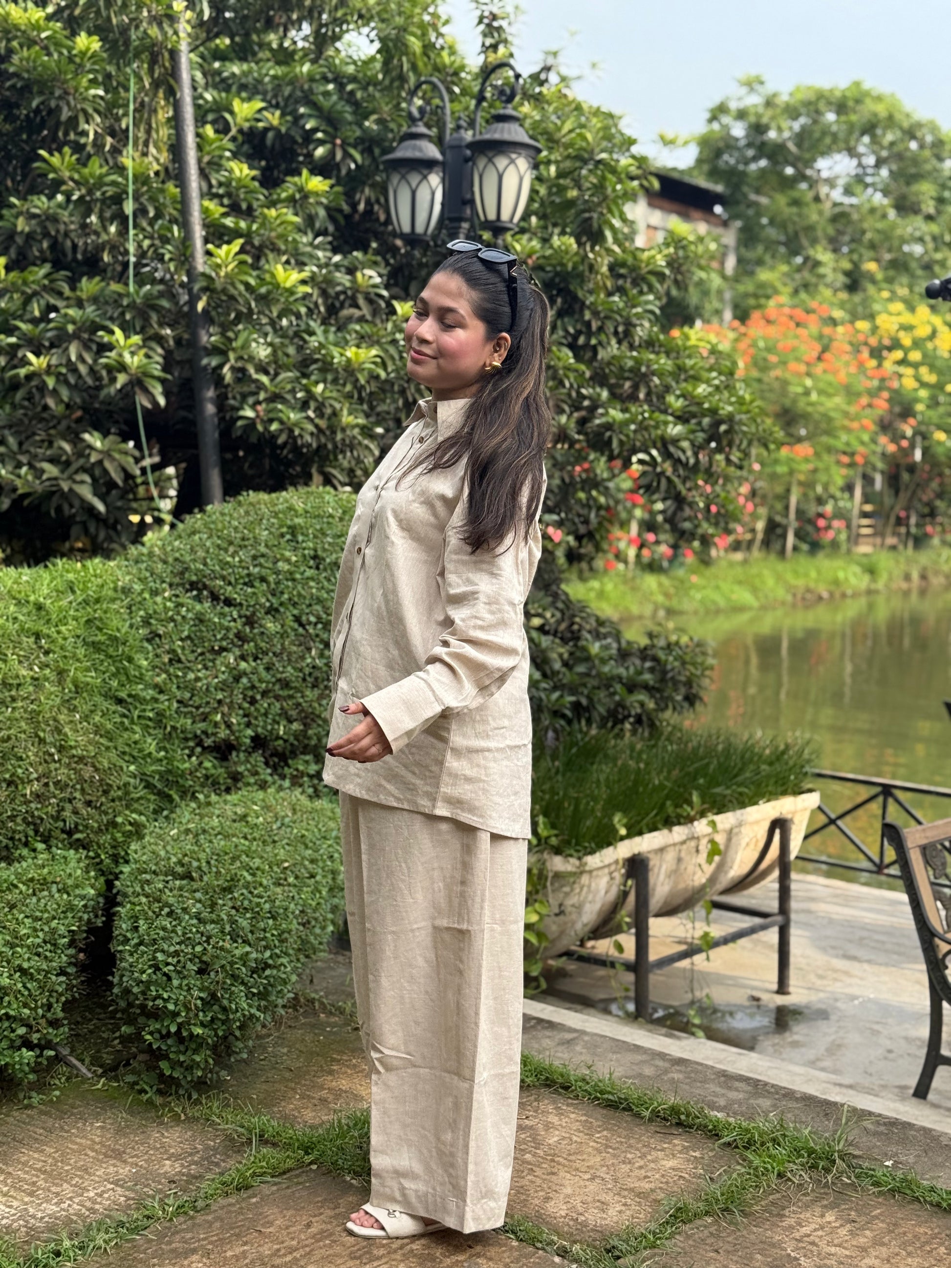Linen Sand Beige